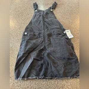 OshKosh B'gosh Charcoal Denim Overall Dress
